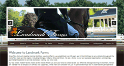 Desktop Screenshot of landmarkfarms.com